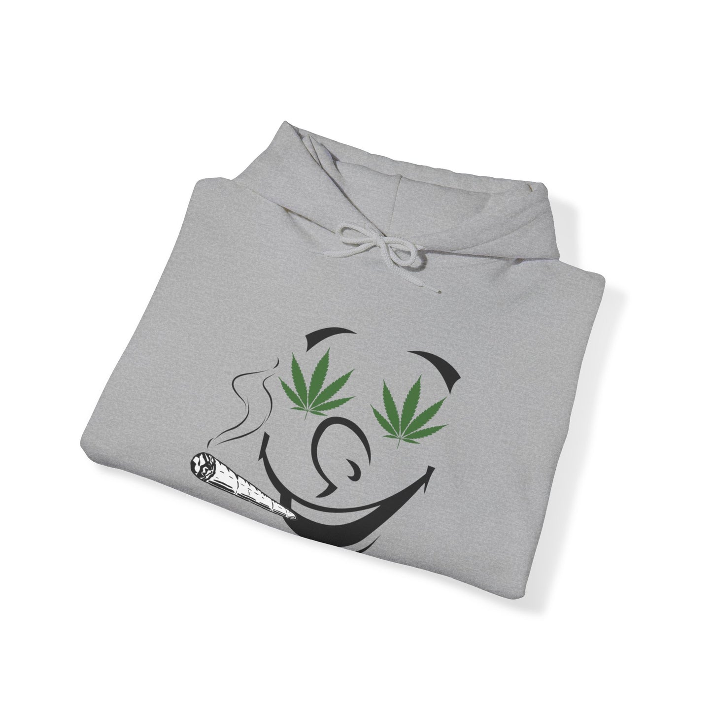 Smiling Cannibas Eyes Heavy Blend™ Hooded Sweatshirt