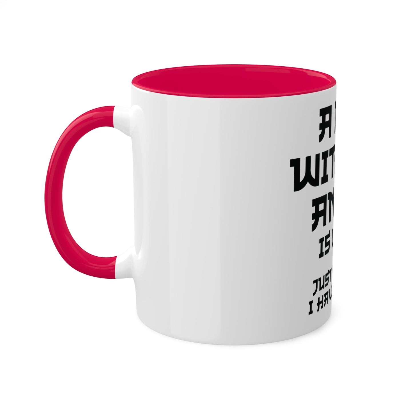 A Day without Anime, Personalized Custom Mug