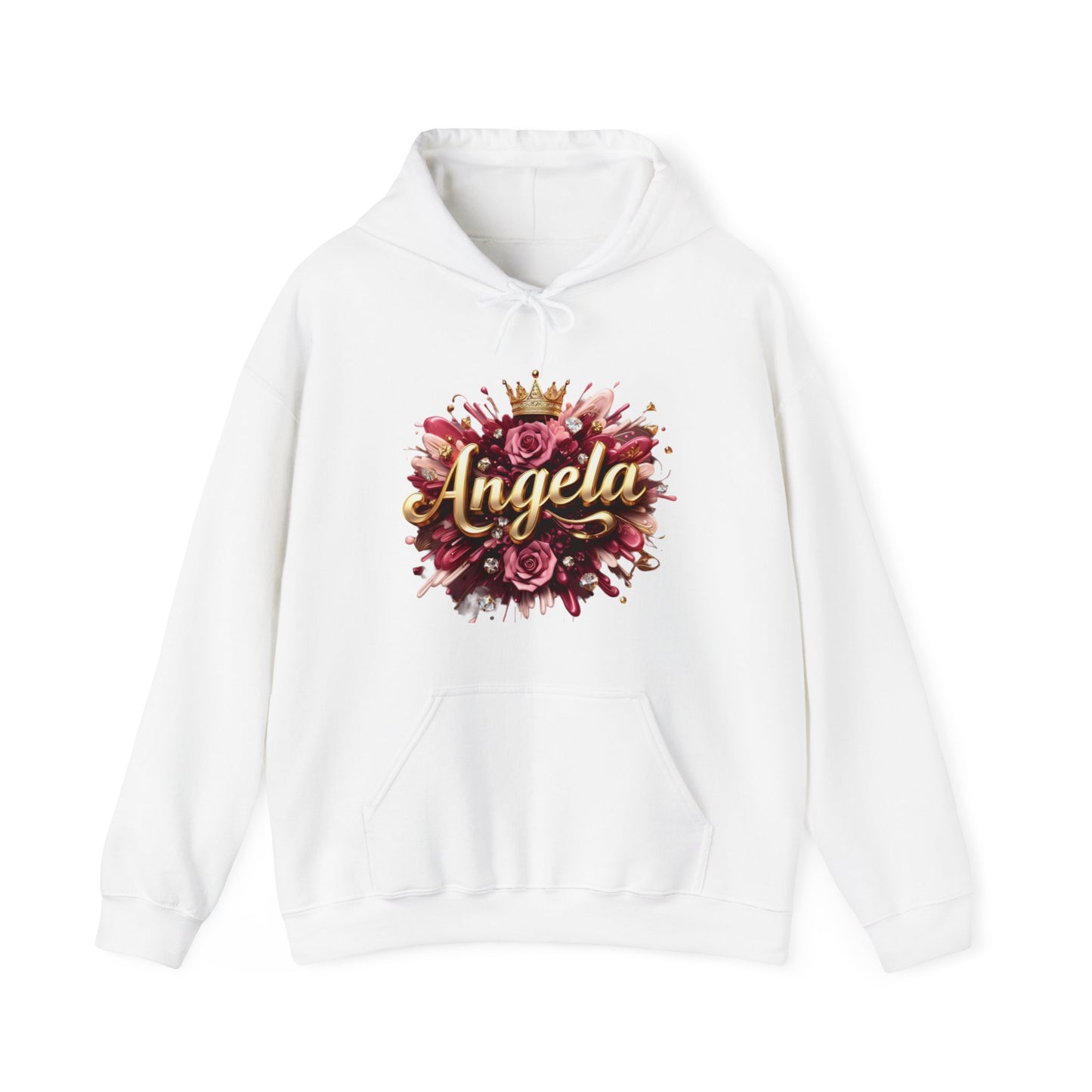 Angela Unisex Pullover Hoodie Blend™ Sweatshirt