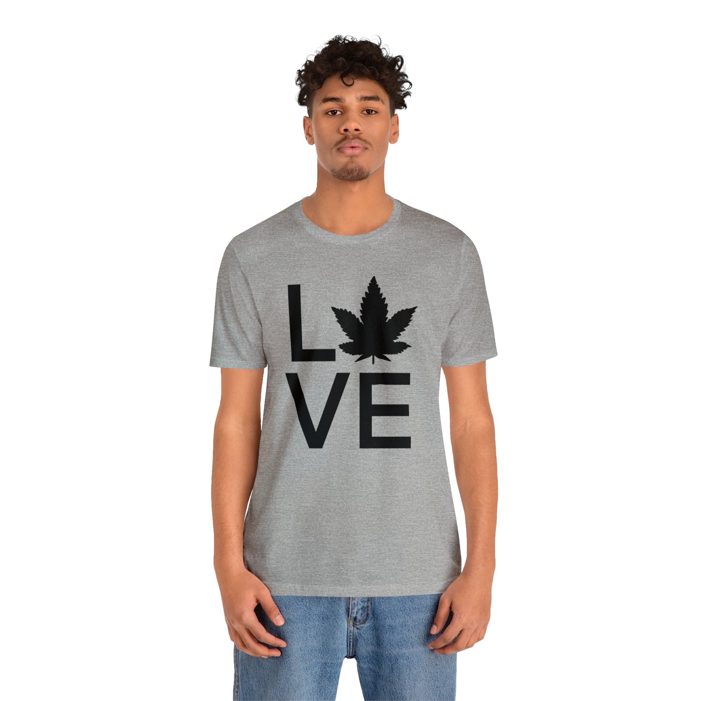 Love Cannibas Unisex Jersey Tee