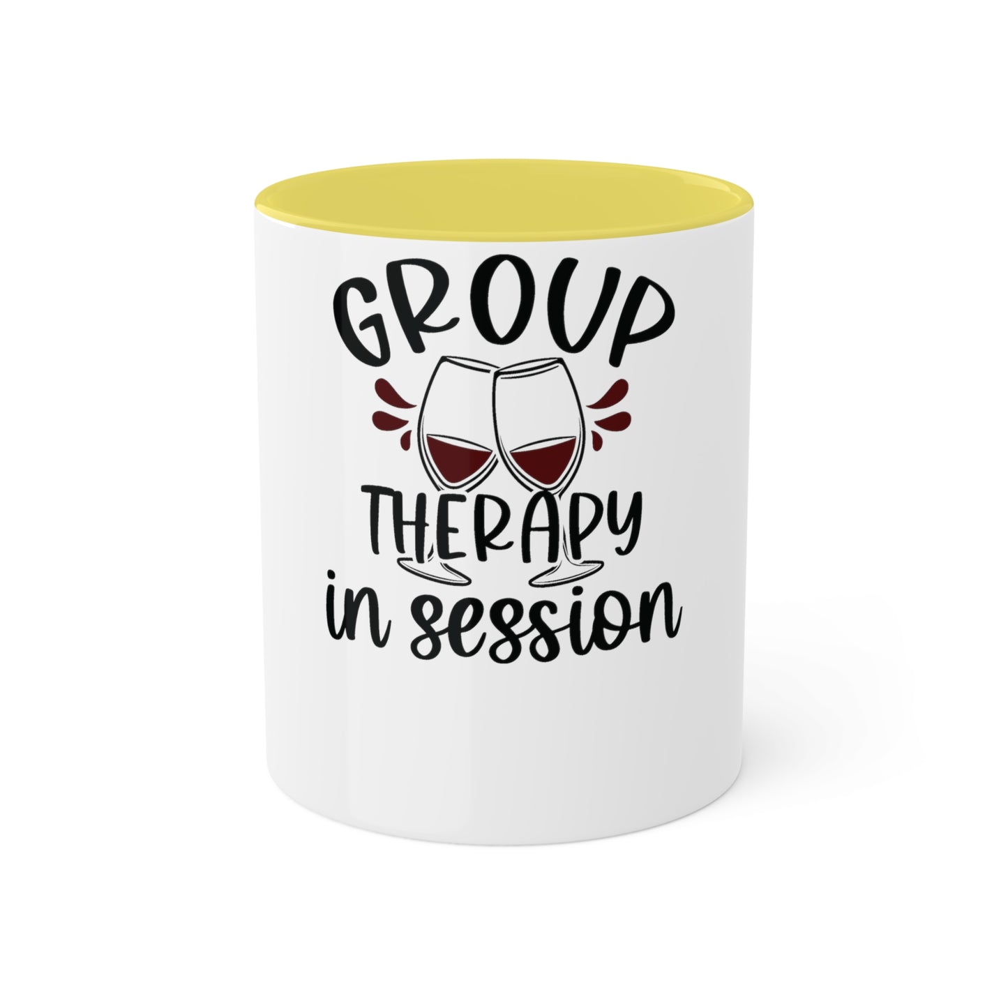 Group Therapy in Session Custom Personalized Mug