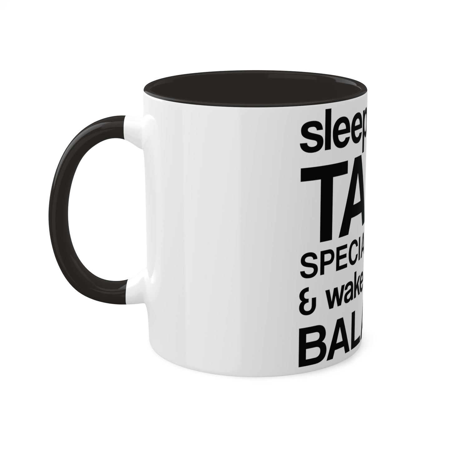 Sleep & Wake Up Balanced, Custom Personalized Mug