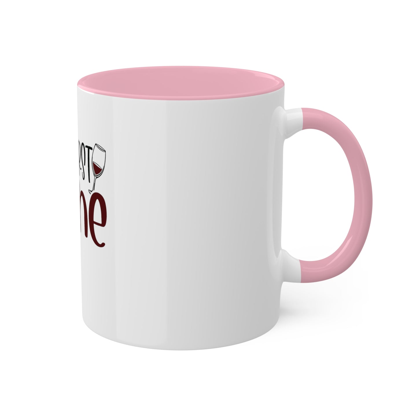 But First Wine Custom Personalized Mug