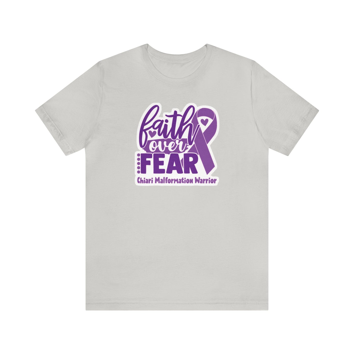 Faith over Fear Chiari Unisex Jersey Tee