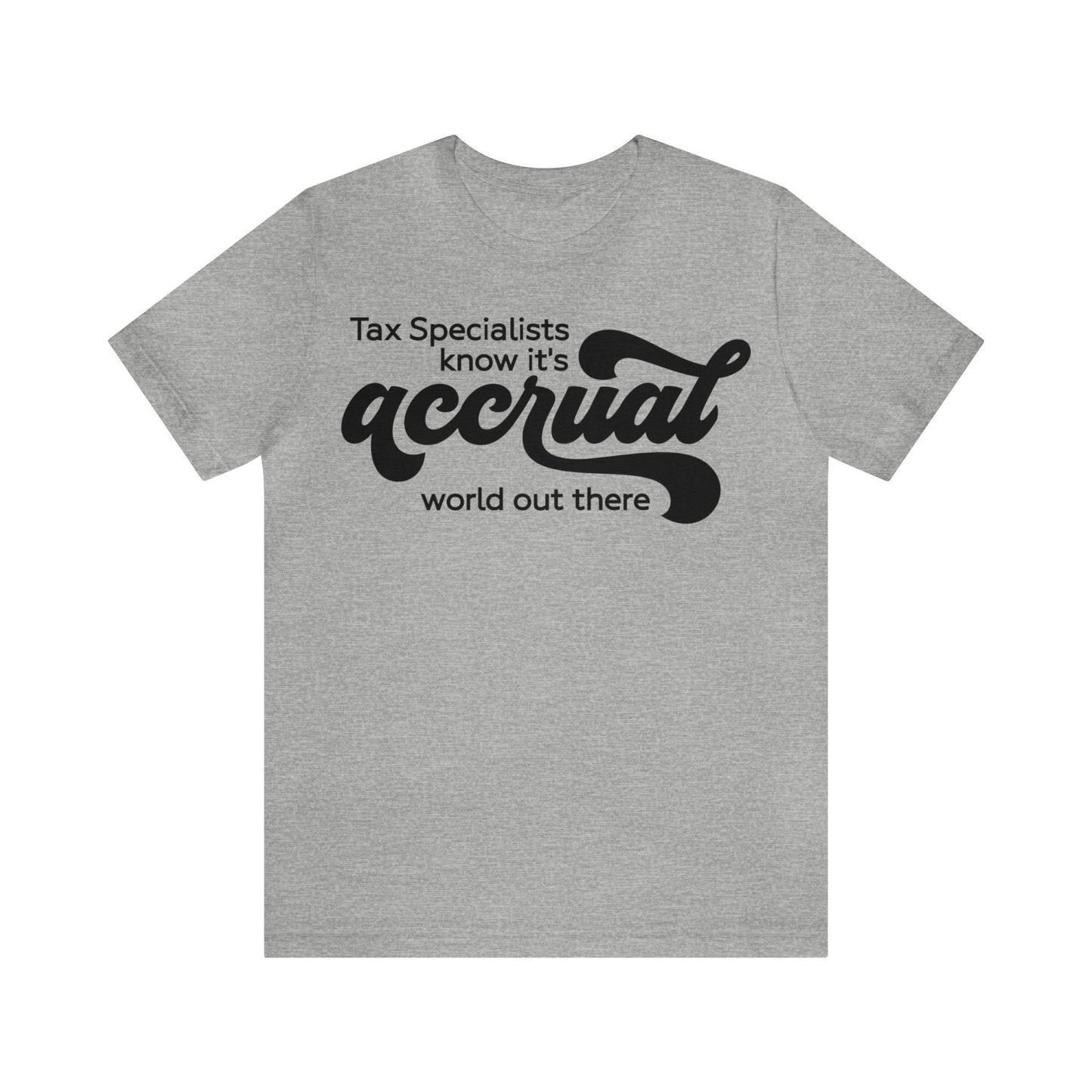 Accrual World Unisex Jersey Tee