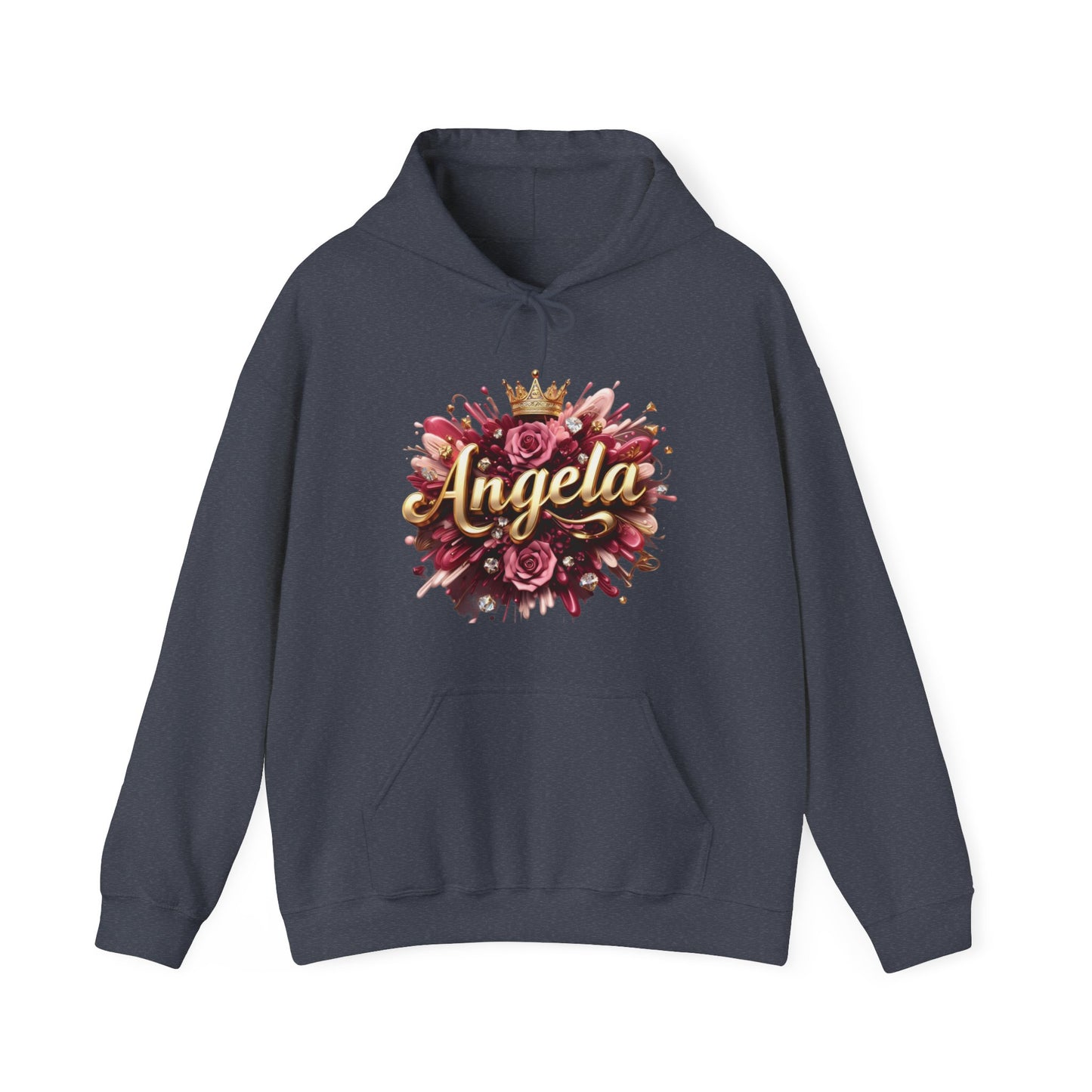 Angela Unisex Pullover Hoodie Blend™ Sweatshirt