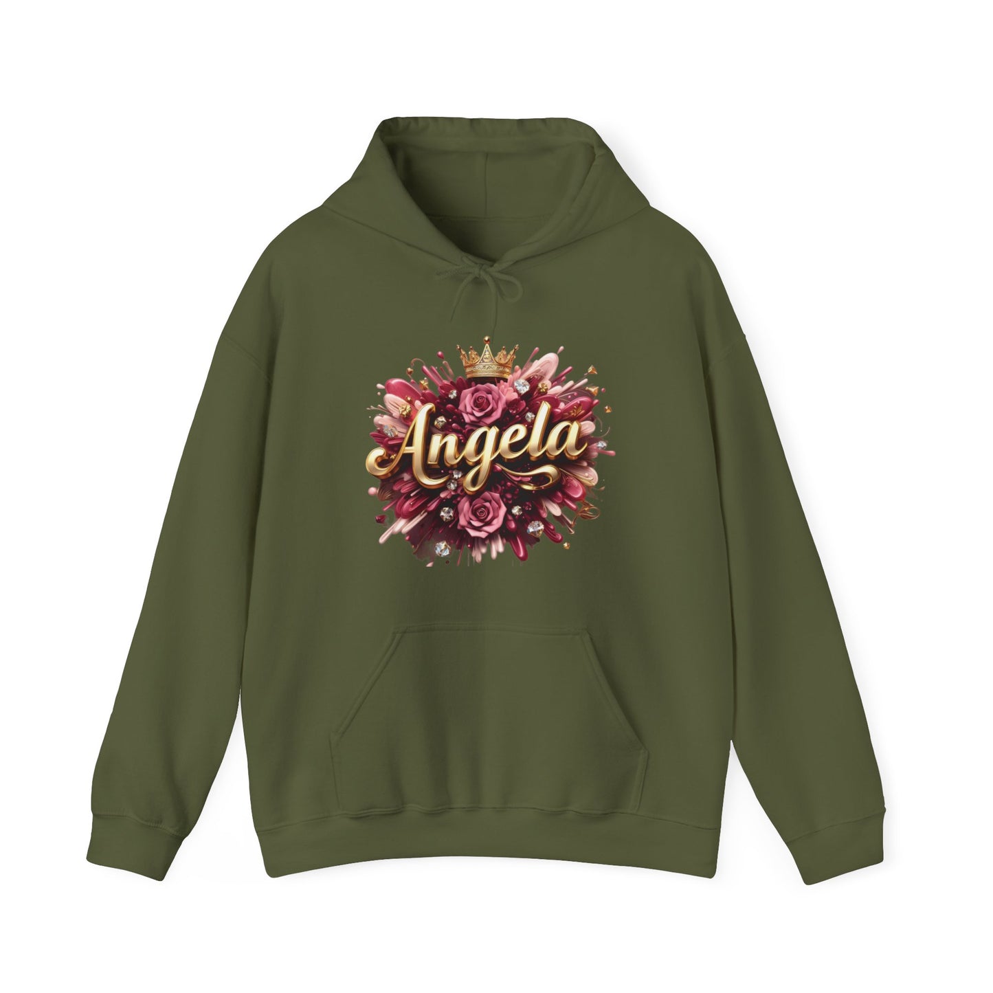 Angela Unisex Pullover Hoodie Blend™ Sweatshirt