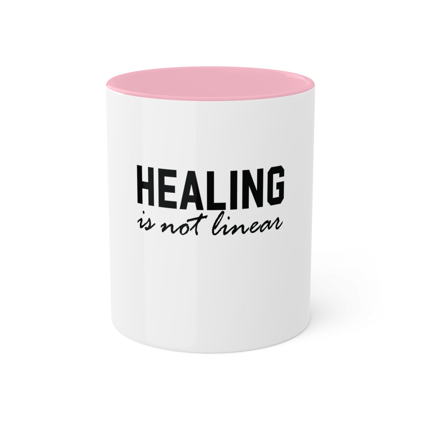 Healing is not Linear Custom Personalized Mug