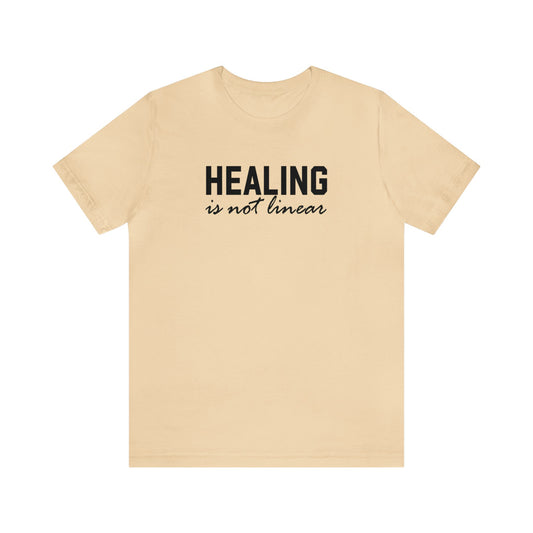 Healing is Not Linear Unisex Jersey Tee