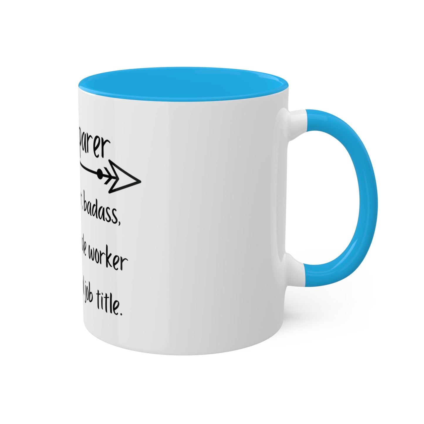 Tax Preparer because Miracle Worker isn't Title, Personalized Custom Mug