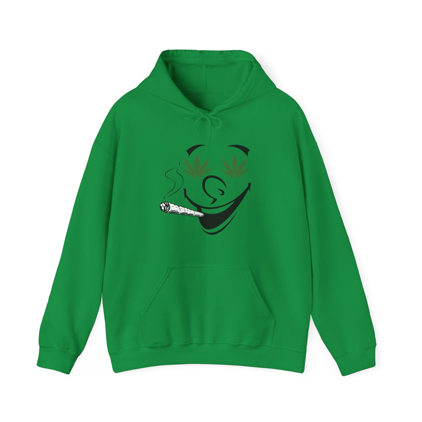 Smiling Cannibas Eyes Heavy Blend™ Hooded Sweatshirt