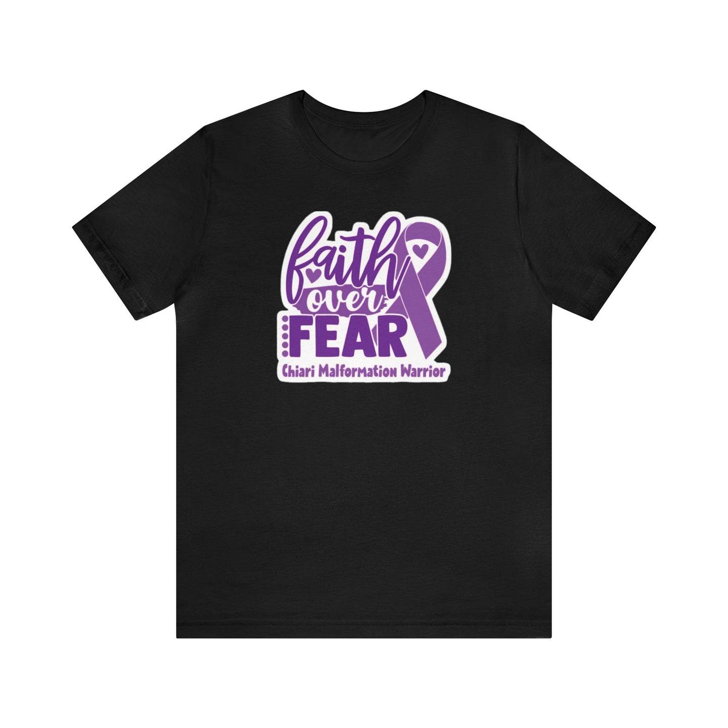 Faith over Fear Chiari Unisex Jersey Tee