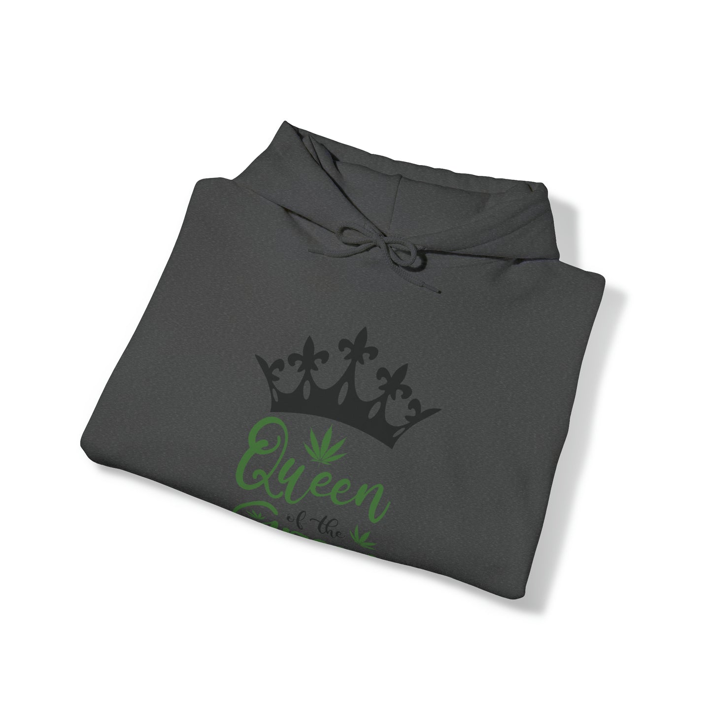 Queen of the Green Unisex Pullover Hoodie Blend™ Sweatshirt