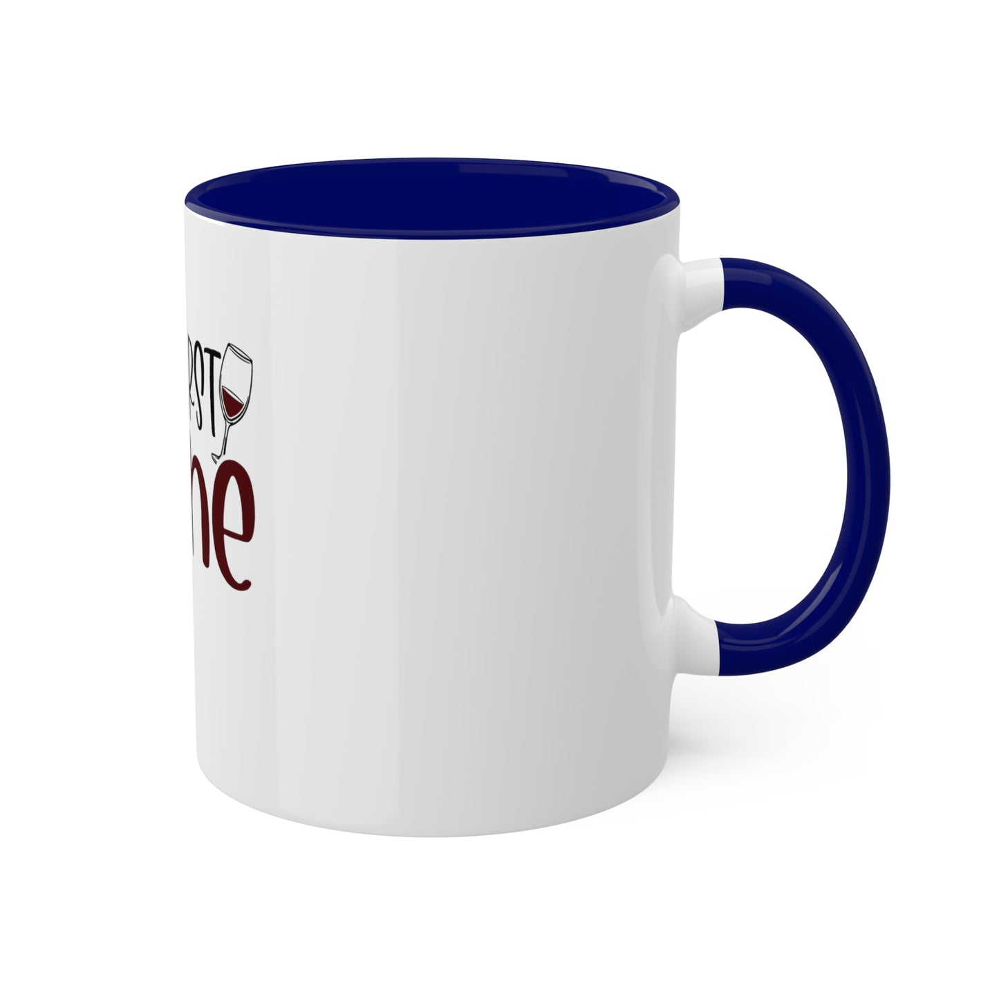 But First Wine Custom Personalized Mug