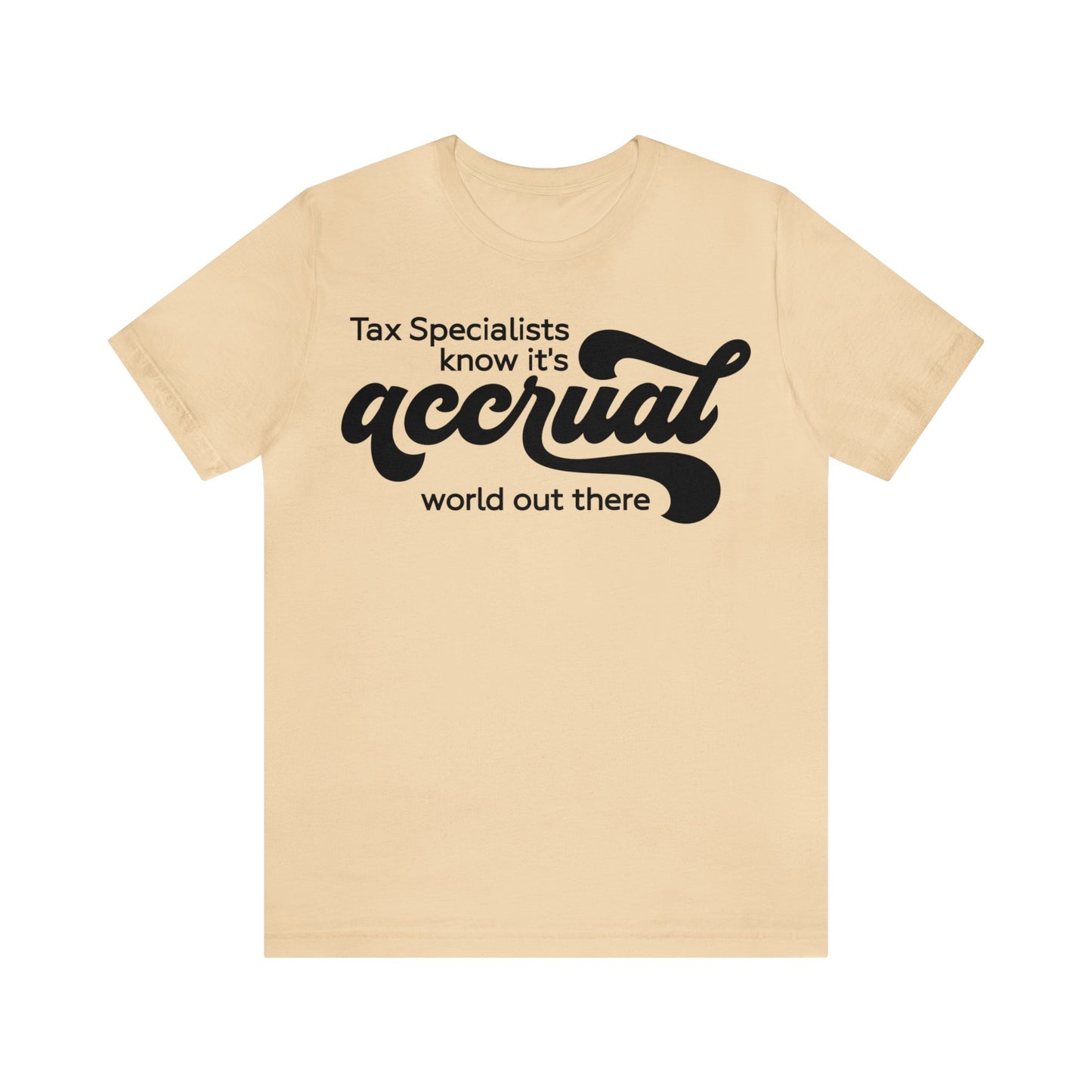 Accrual World Unisex Jersey Tee