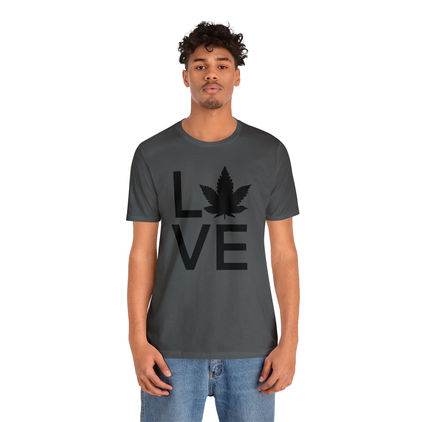 Love Cannibas Unisex Jersey Tee