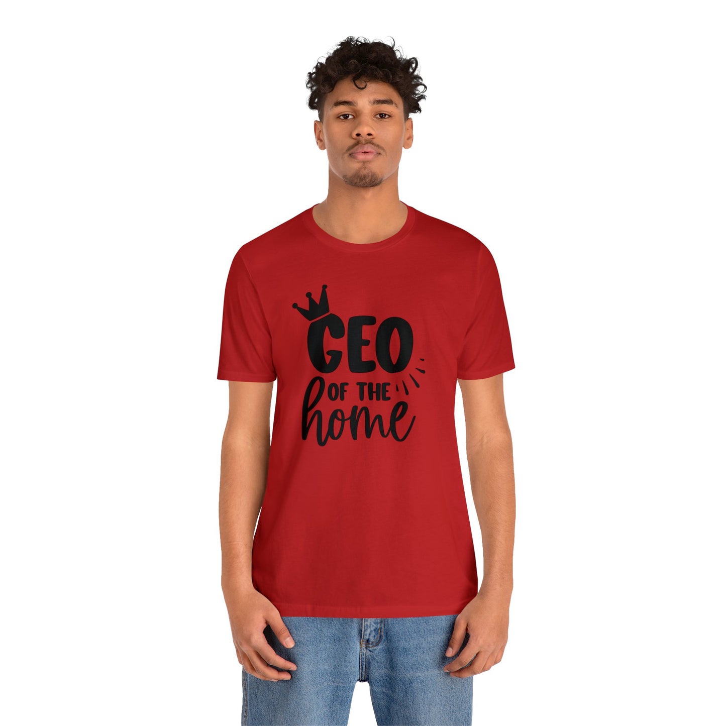 CEO of the Home Unisex Jersey Tee