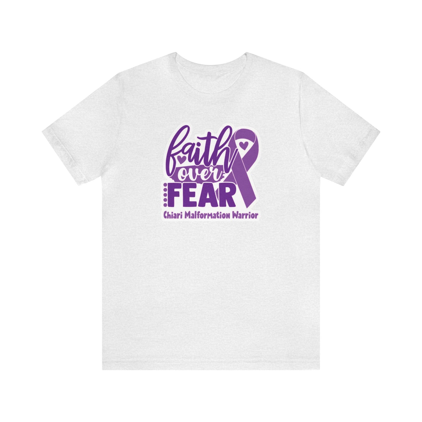 Faith over Fear Chiari Unisex Jersey Tee