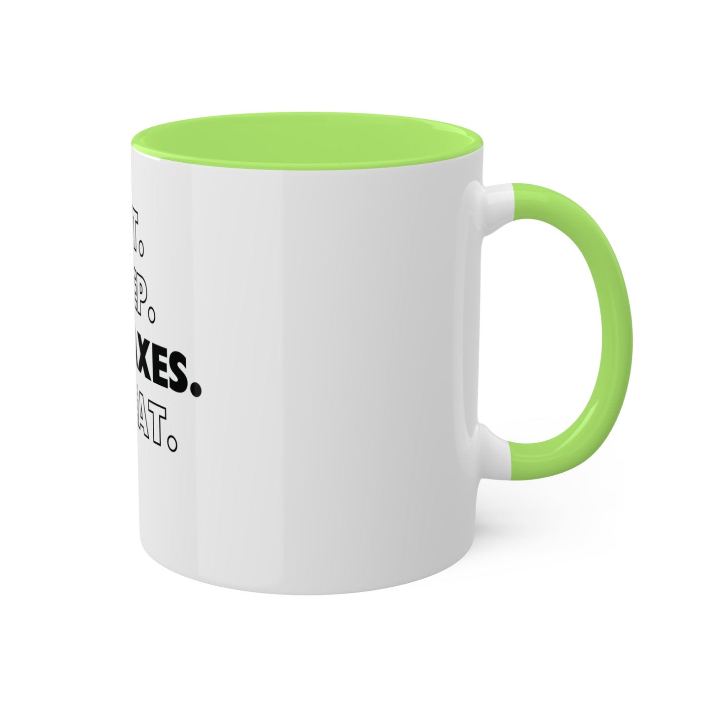 Eat. Sleep. Do Taxes. Repeat, Personalized Custom Mug