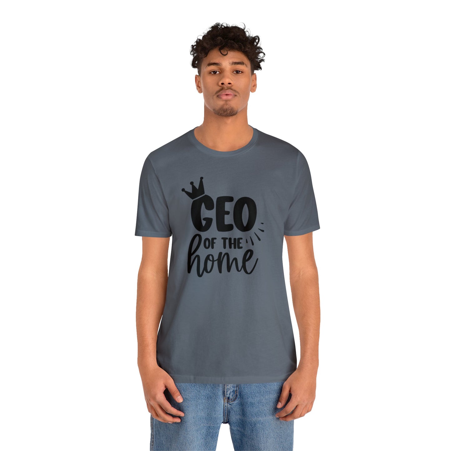 CEO of the Home Unisex Jersey Tee