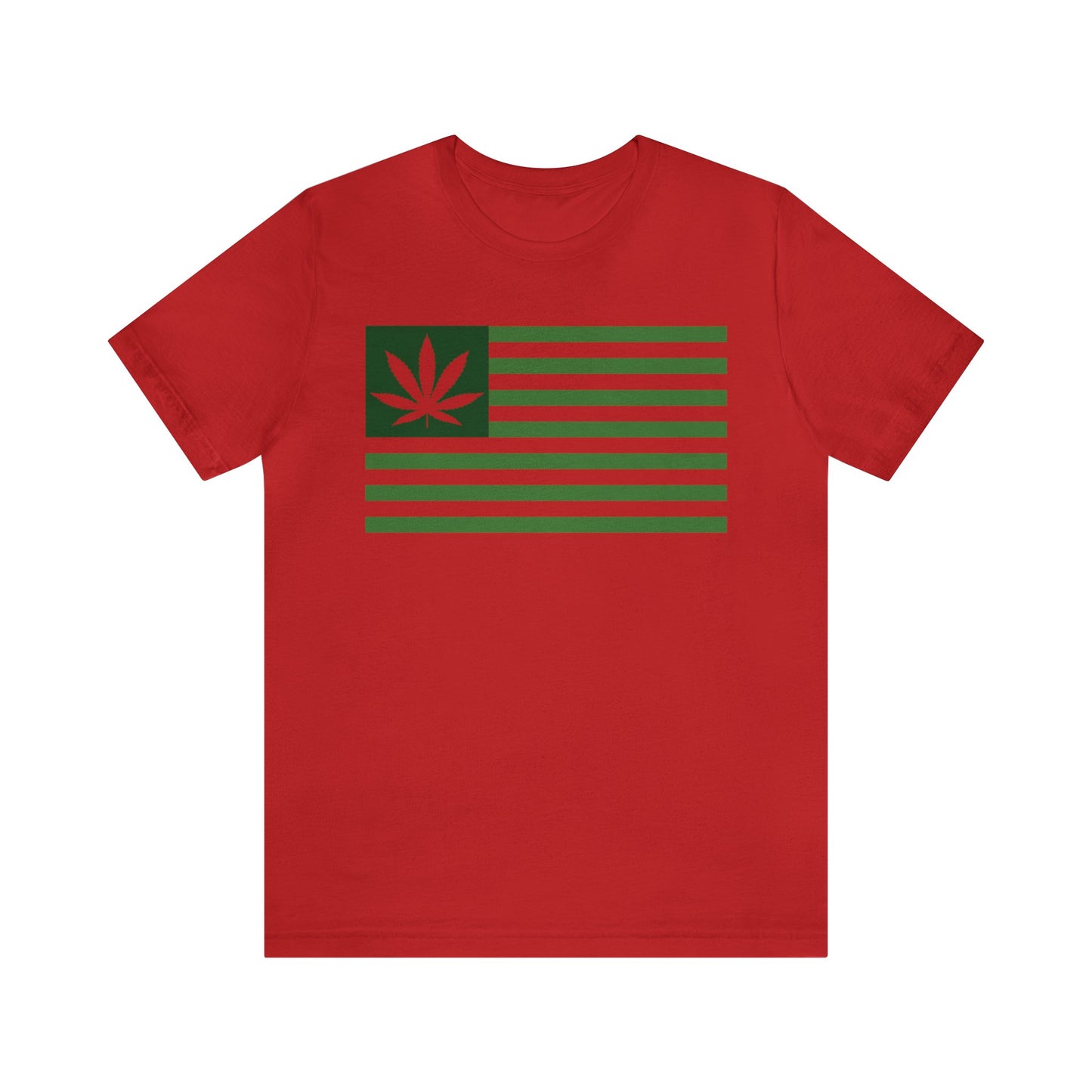 Cannibas Flag Unisex Jersey Tee