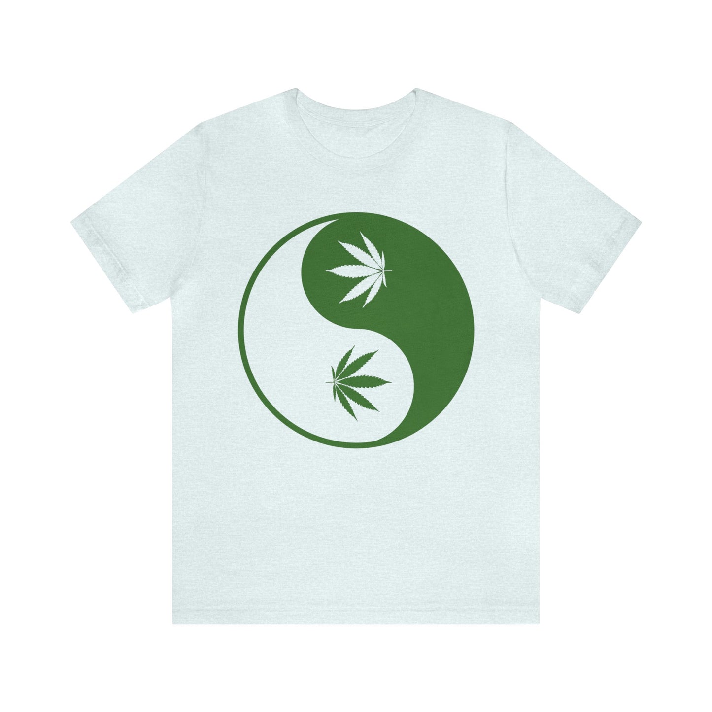 Yin Yang Cannibas Unisex Jersey Tee