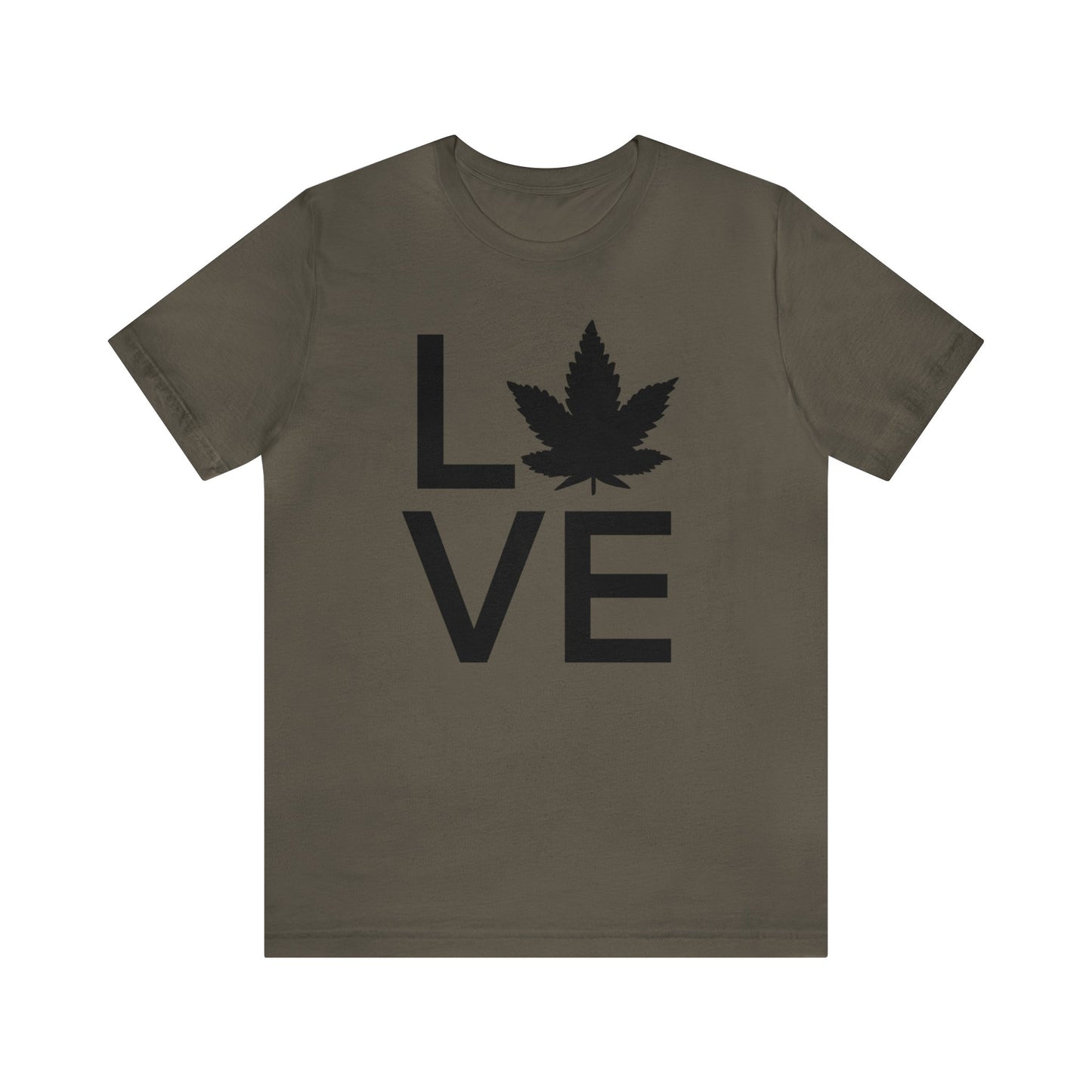 Love Cannibas Unisex Jersey Tee