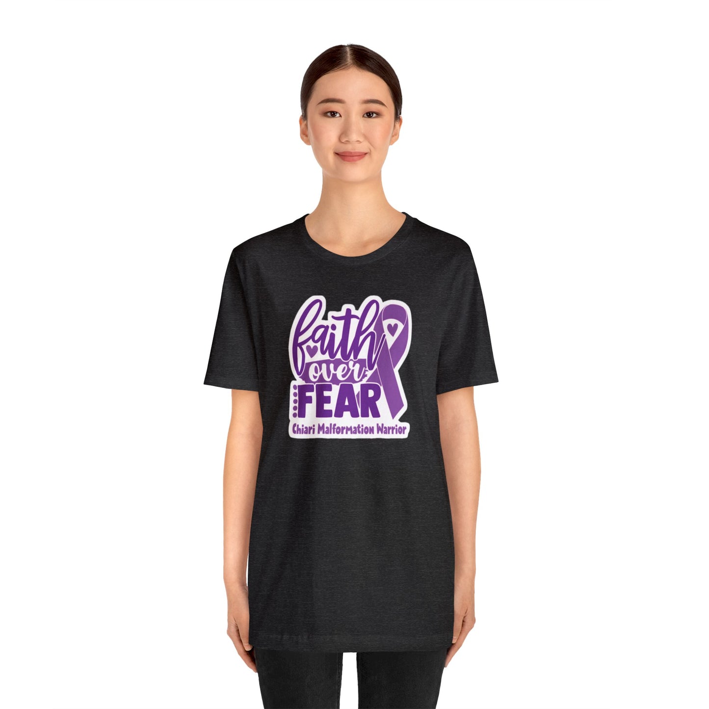 Faith over Fear Chiari Unisex Jersey Tee