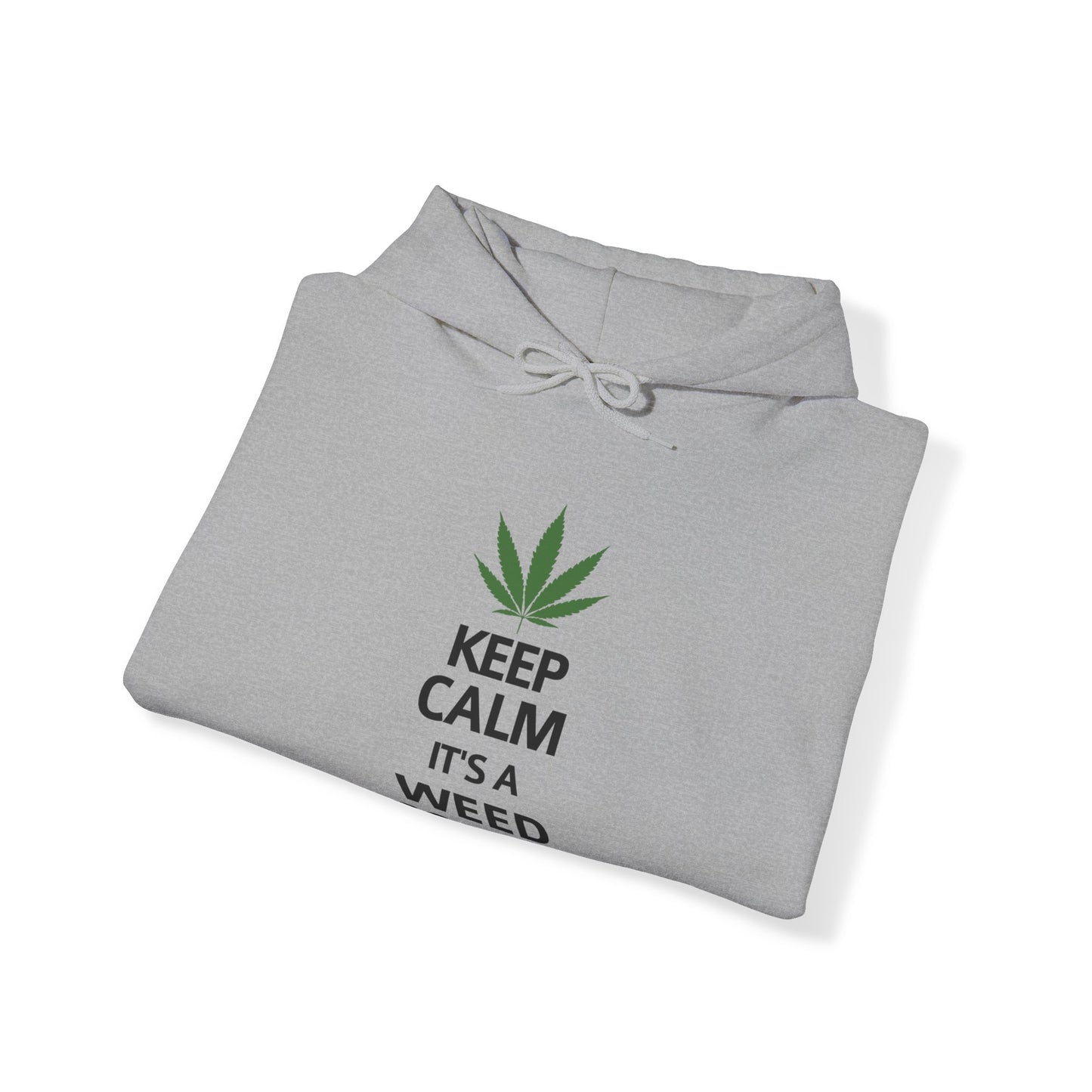 Keep Calm its a Smokers Cough Unisex Blend™ Hooded Sweatshirt