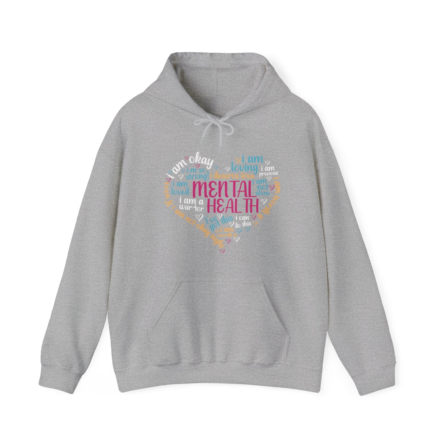 Mental Health Unisex Pullover Hoodie