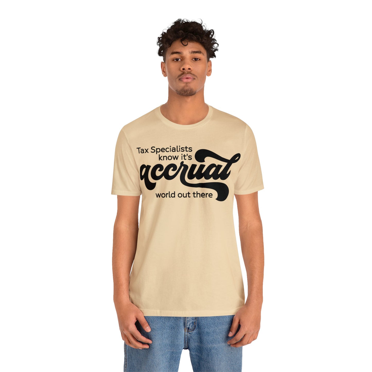 Accrual World Unisex Jersey Tee