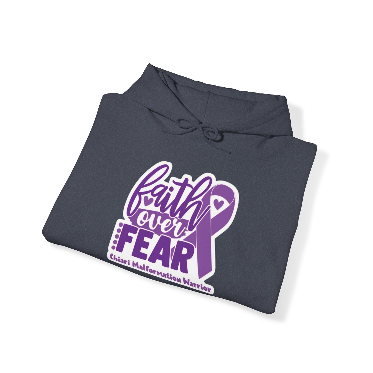 Faith over Fear Chiari Blend™ Hooded Sweatshirt