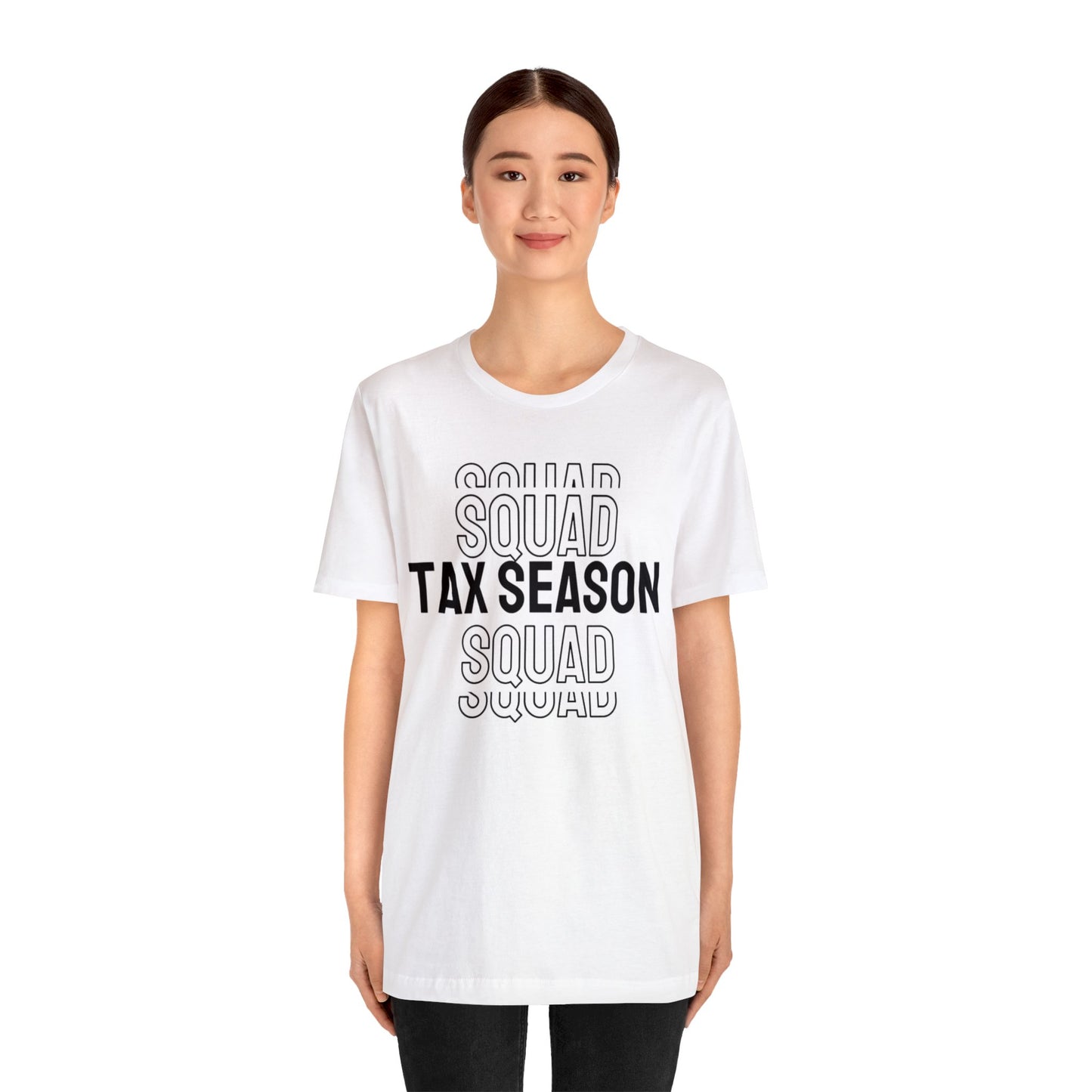 Tax Season Squad Unisex Jersey Tee