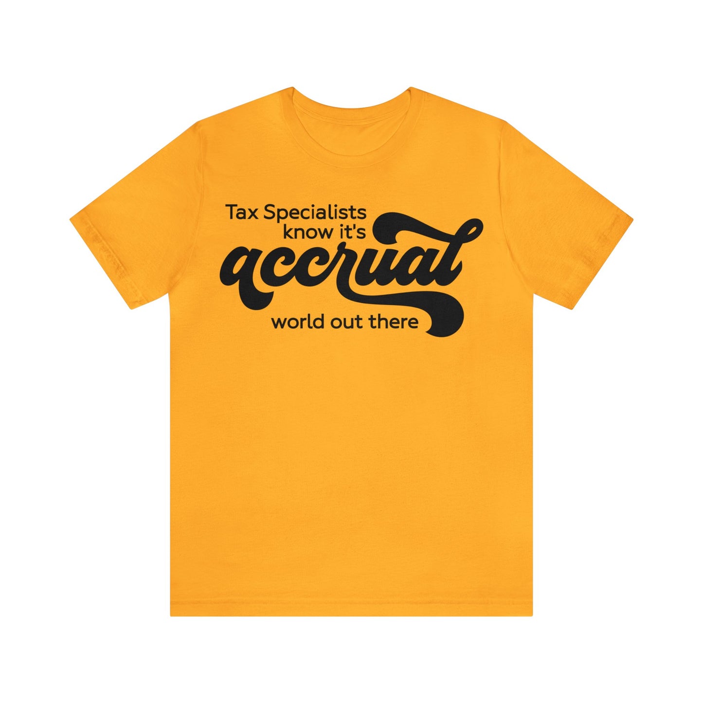 Accrual World Unisex Jersey Tee