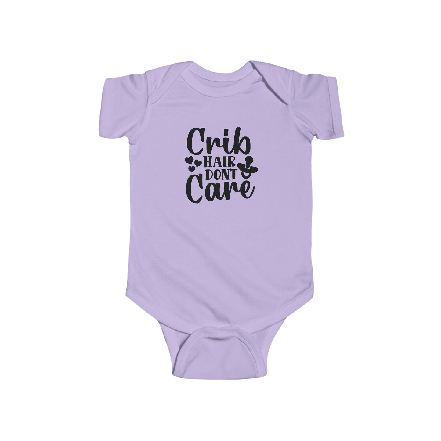 Crib Hair Dont Care Infant Jersey Bodysuit Onesie