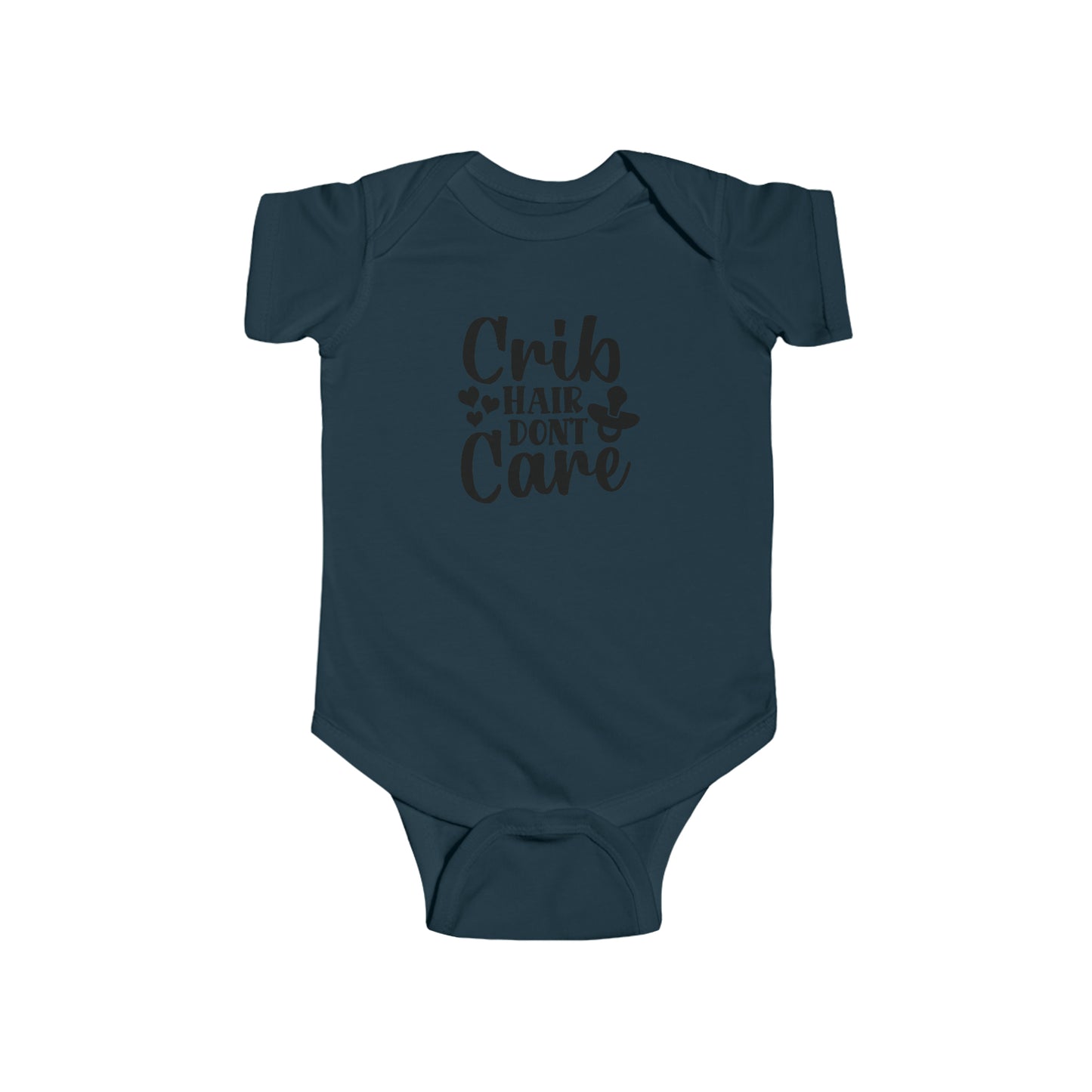 Crib Hair Dont Care Infant Jersey Bodysuit Onesie