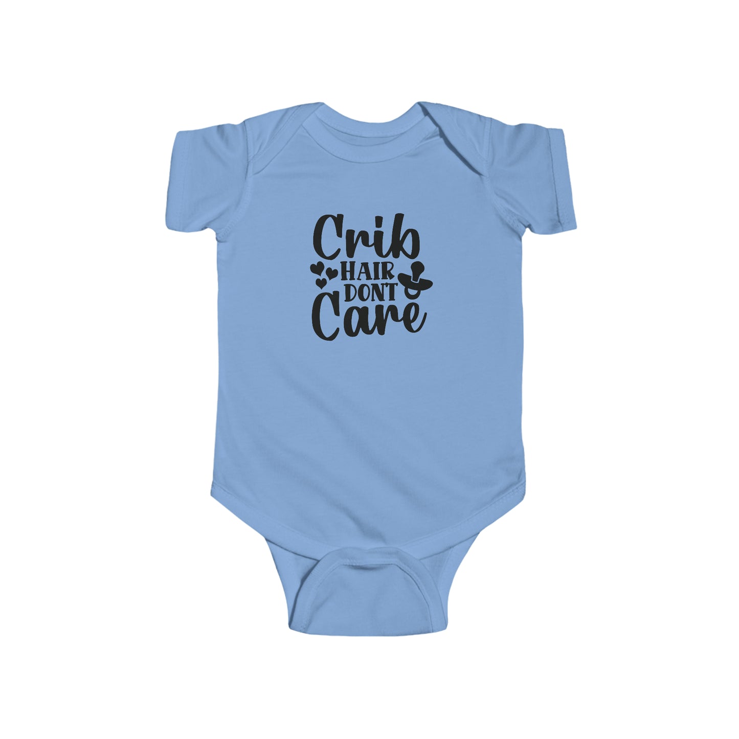 Crib Hair Dont Care Infant Jersey Bodysuit Onesie