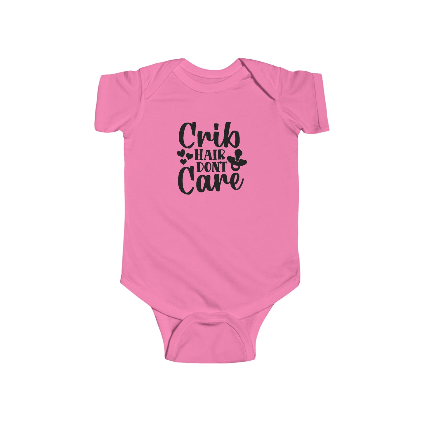 Crib Hair Dont Care Infant Jersey Bodysuit Onesie