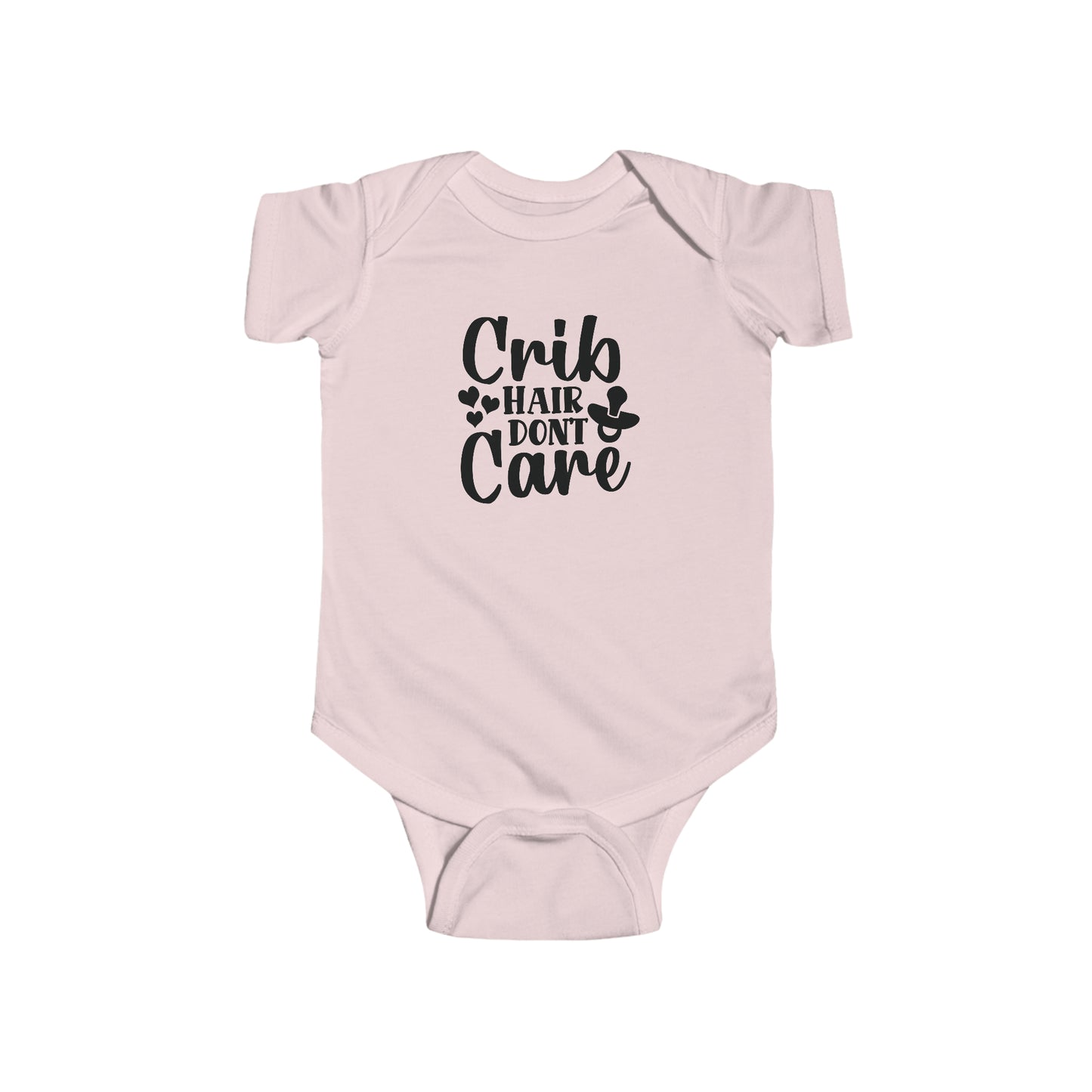 Crib Hair Dont Care Infant Jersey Bodysuit Onesie