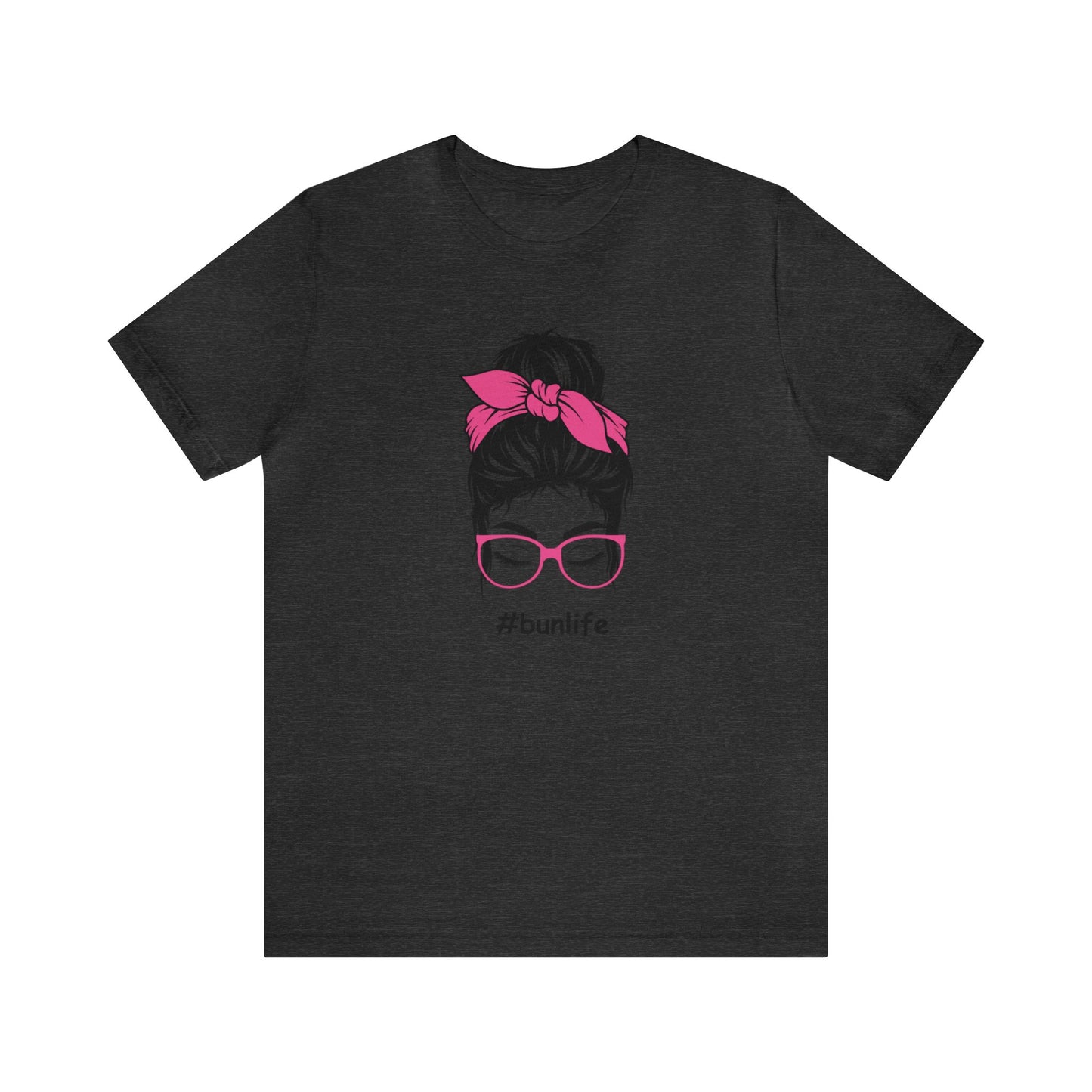 bunlife w/glasses Unisex Jersey Tee