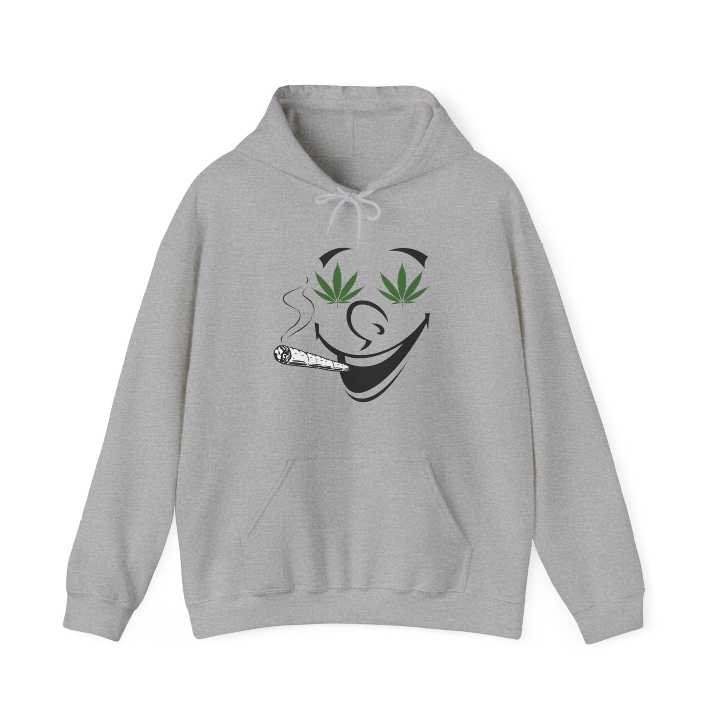 Smiling Cannibas Eyes Heavy Blend™ Hooded Sweatshirt