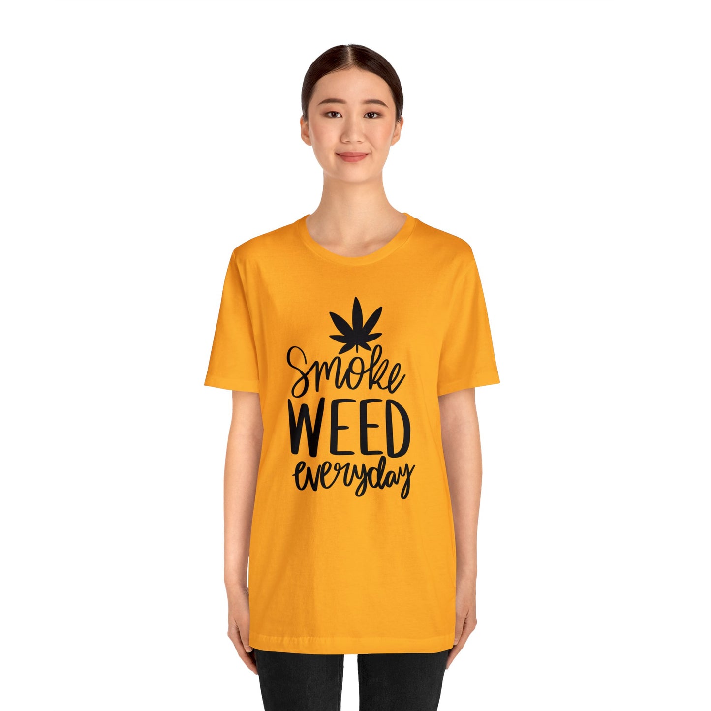 Smoke Cannibas Everyday Unisex Jersey Tee