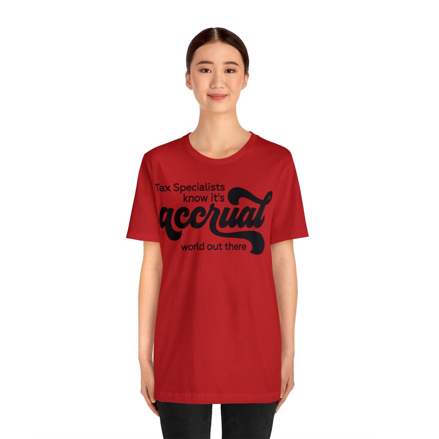 Accrual World Unisex Jersey Tee