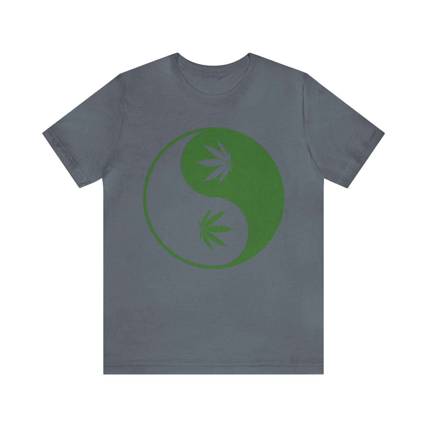 Yin Yang Cannibas Unisex Jersey Tee