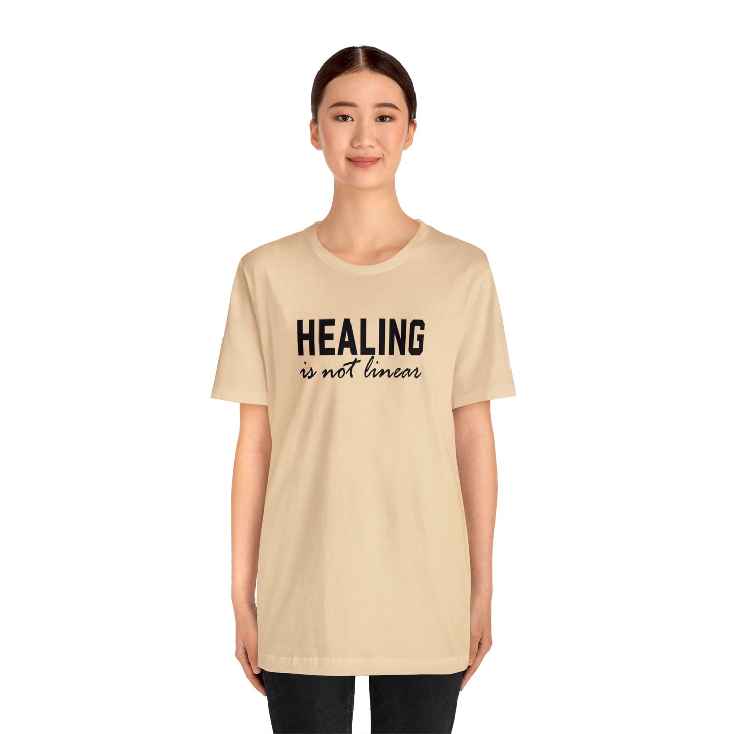 Healing is Not Linear Unisex Jersey Tee