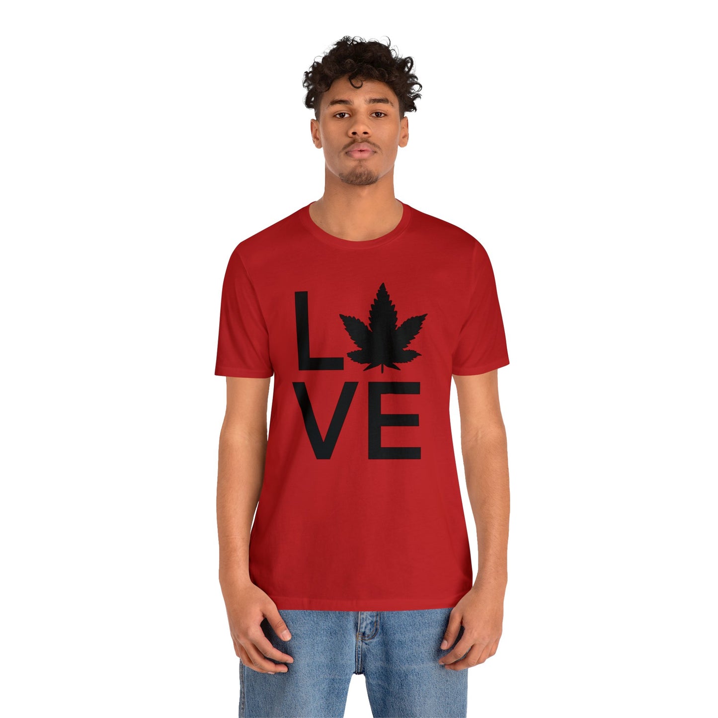 Love Cannibas Unisex Jersey Tee