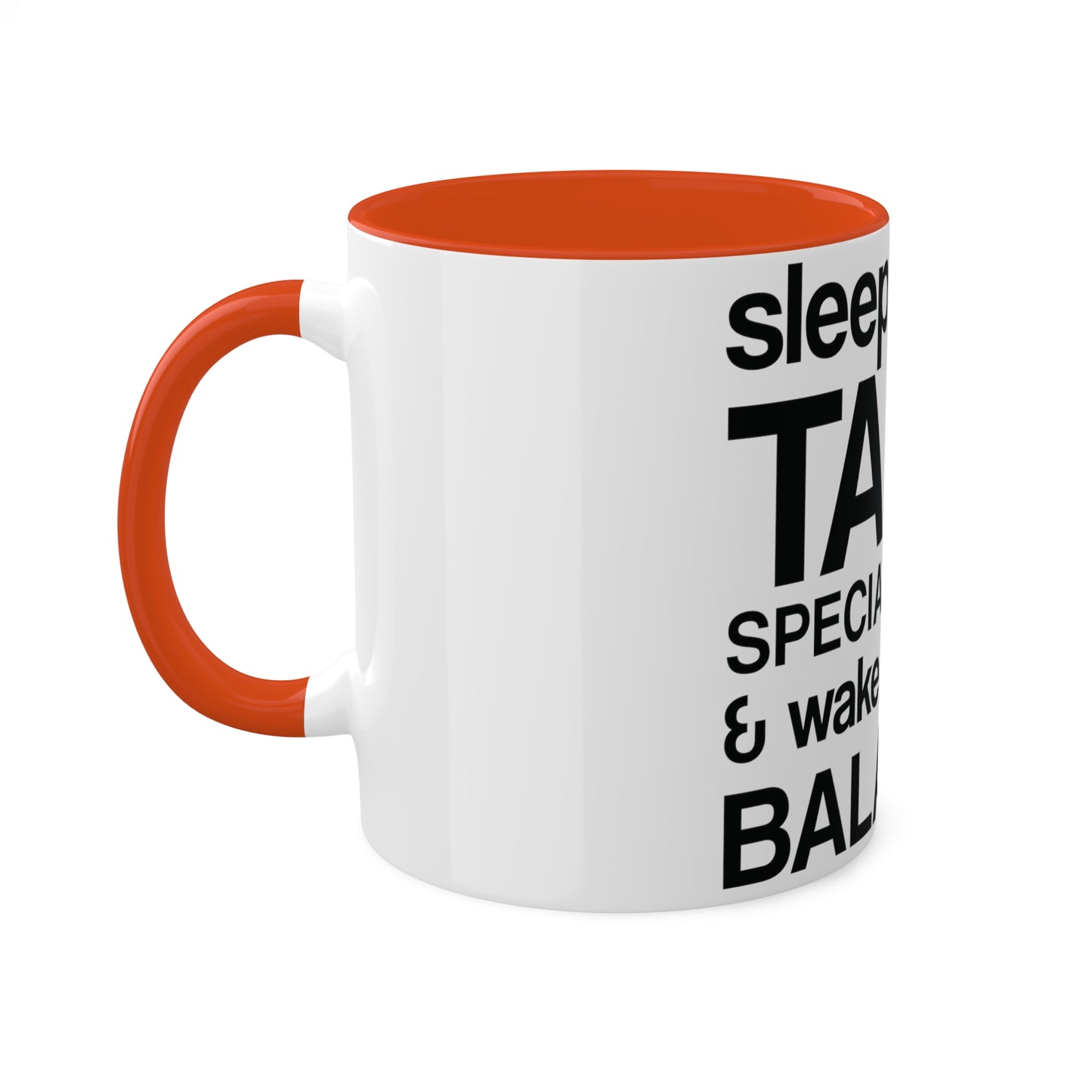 Sleep & Wake Up Balanced, Custom Personalized Mug