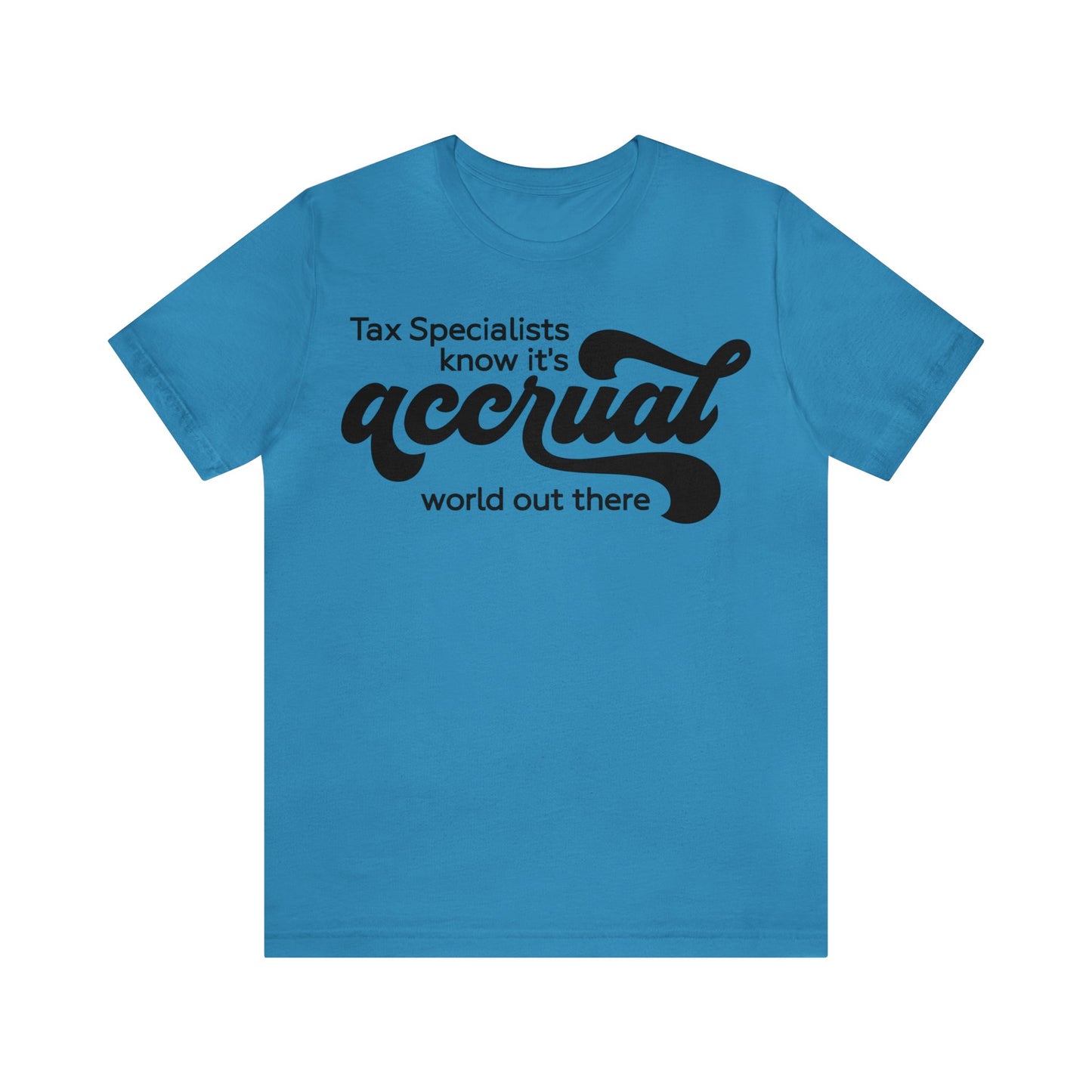 Accrual World Unisex Jersey Tee