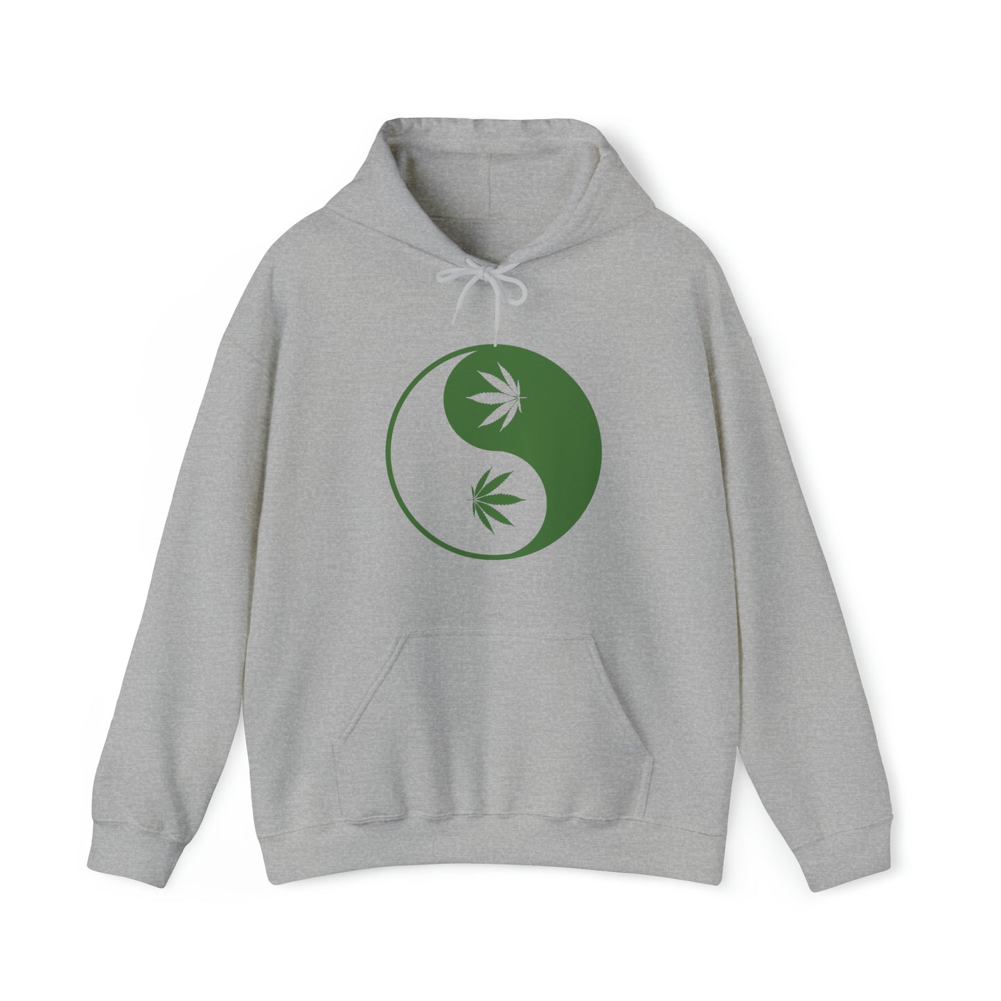 Yin Yang Leaf Unisex Pullover Hoodie Blend™ Sweatshirt