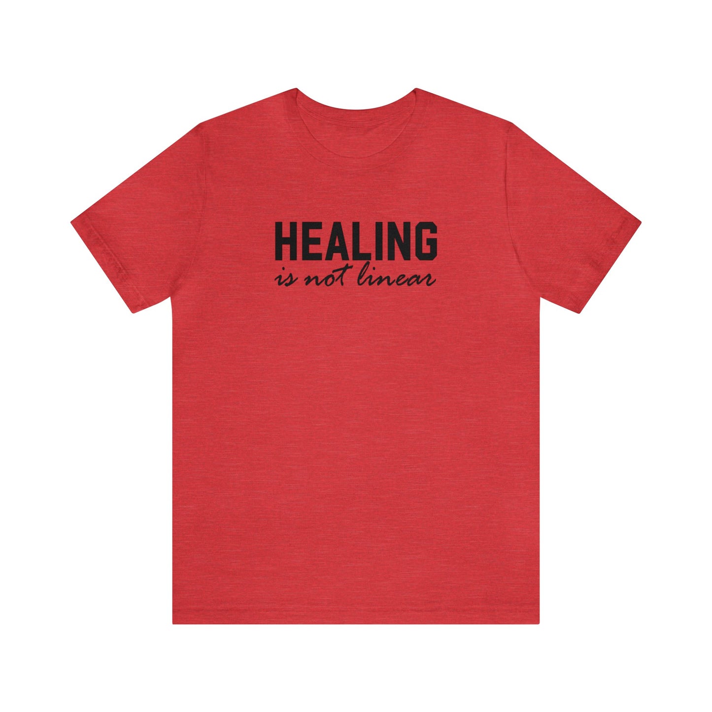 Healing is Not Linear Unisex Jersey Tee